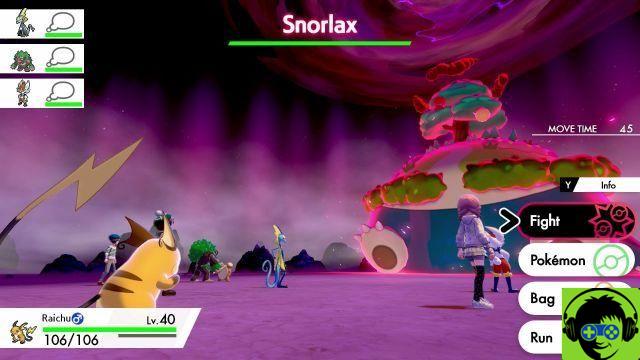 Pokemon Sword and Shield - Cómo vencer a Gigantamax Snorlax
