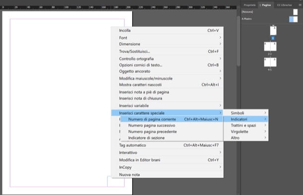 How to number pages with InDesign
