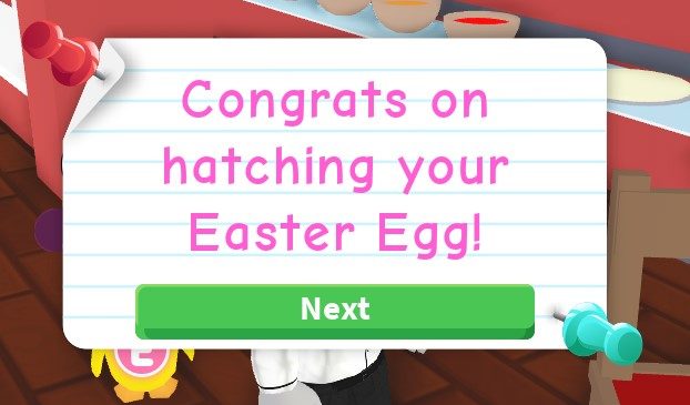 Como obter o Adopt Me, Chick! Egg em Roblox Egg Hunt 2020