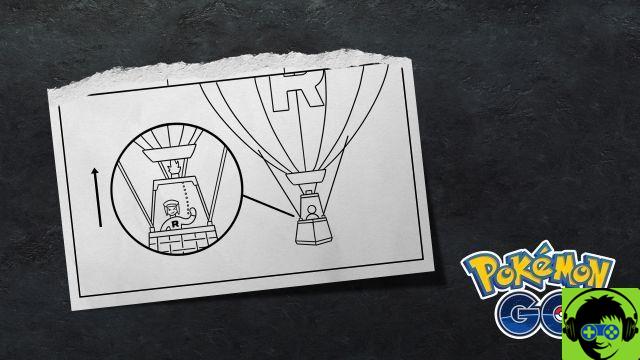 Qual é o evento e e-mail do Team Rocket Balloon no Pokémon Go?
