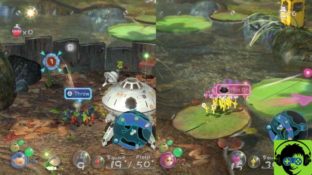 Pikmin 3 Deluxe - How to play in co-op and multiplayer