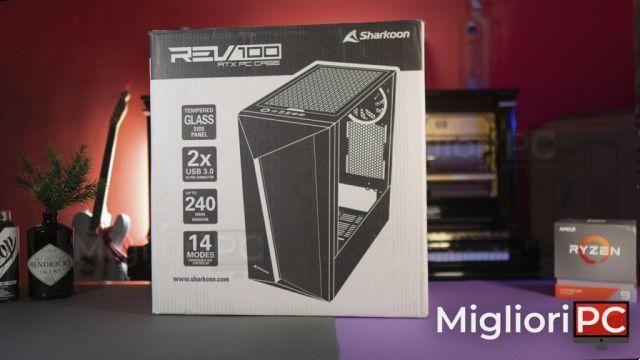 Sharkoon REV100 • Reverse design gaming case review