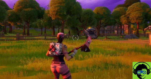Where to consume forage items in The Orchard in Fortnite Chapter 2 Season 2