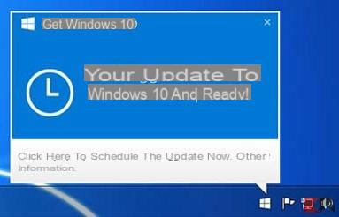 Windows 10: missing a month to upgrade for free!