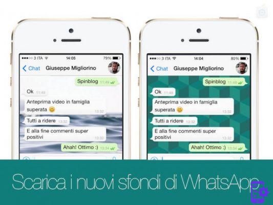 Alterar o papel de parede do Whatsapp Chat no iPhone