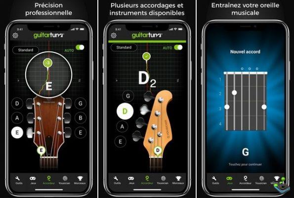Os melhores aplicativos de afinador de guitarra para iPhone