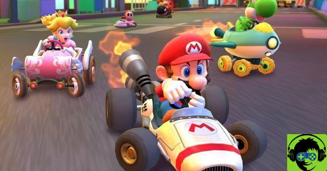 Mario Kart Tour - Como usar uma banana gigante três vezes