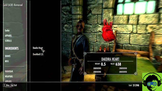 Skyrim - Where to Find Daedra's Hearts! Locations