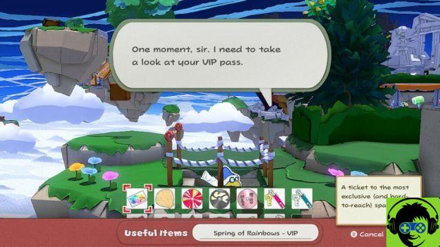 Paper Mario: The Origami King - Visite as 5 Hot Springs | Passo a passo Shangri-Spa