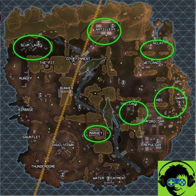 The best Already Loot locations at King's Canyon in Apex Legends