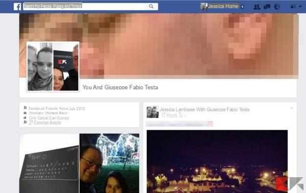 Facebook, come controllare le relazioni tra due profili