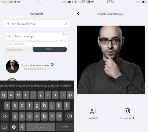 How to enlarge Instagram profile photo
