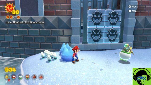Mario 3D World: Bowser Fury - Como fazer todos os gatos brilharem | Guia 100% Clawswipe Coliseum