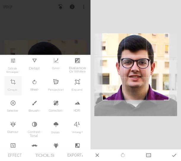 How to retouch photos on mobile