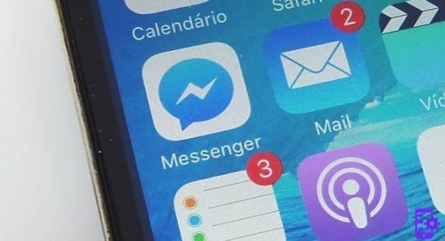Excluir mensagens do Facebook Messenger do iPhone