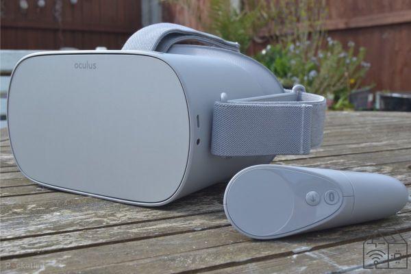 Revisão do Oculus Go do melhor fone de ouvido VR portátil