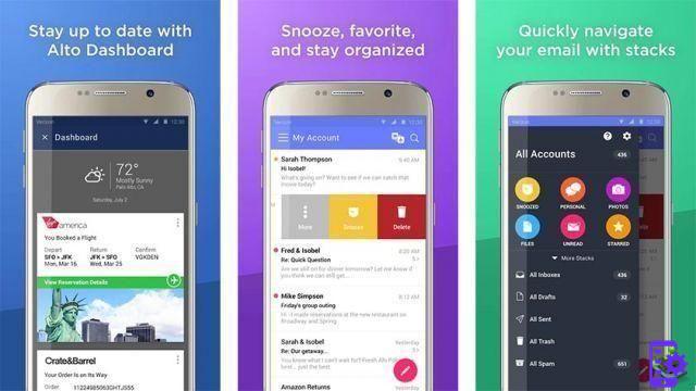 10 melhores aplicativos de e-mail para Android
