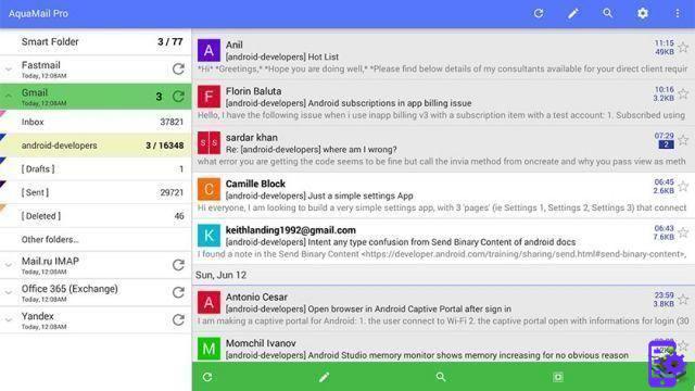 10 migliori app di posta per Android