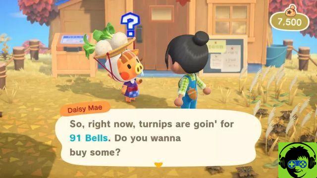Animal Crossing: New Horizons - Como comprar e vender nabos