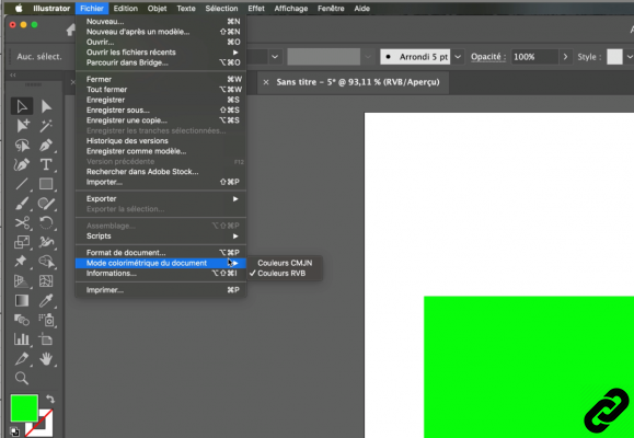 Como converter seu documento RGB para CMYK no Illustrator?