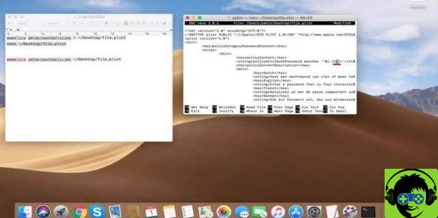 Comment entrer un mot de passe fort de moins de quatre caractères sur Mac