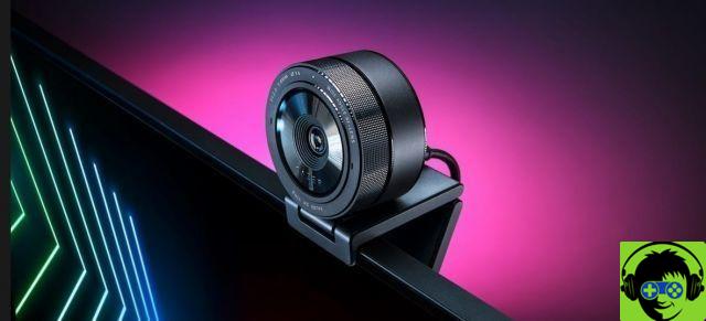 Nova webcam Razer Kiyo Pro para videoconferência