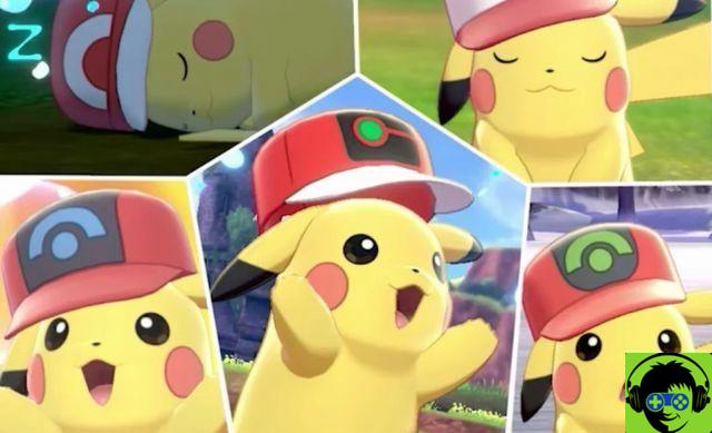 Pokémon Sword & Shield: Crown Tundra DLC - Códigos gratuitos para desbloquear todos os 8 pikachus que usam chapéu