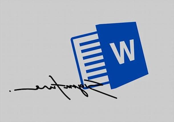 How to sign a Word document