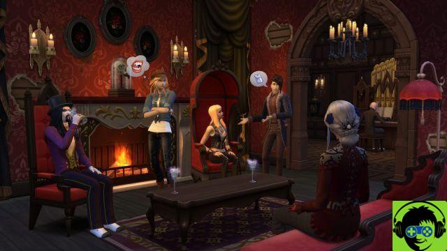 All the vampire cheats in The Sims 4
