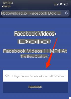 How to download videos from Facebook to iPhone
