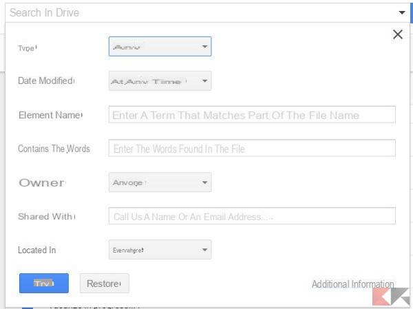 Google Drive, os truques para saber como usá-lo da melhor forma