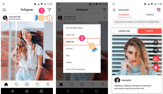 Les meilleures applications pour télécharger les vidéos d'instagram