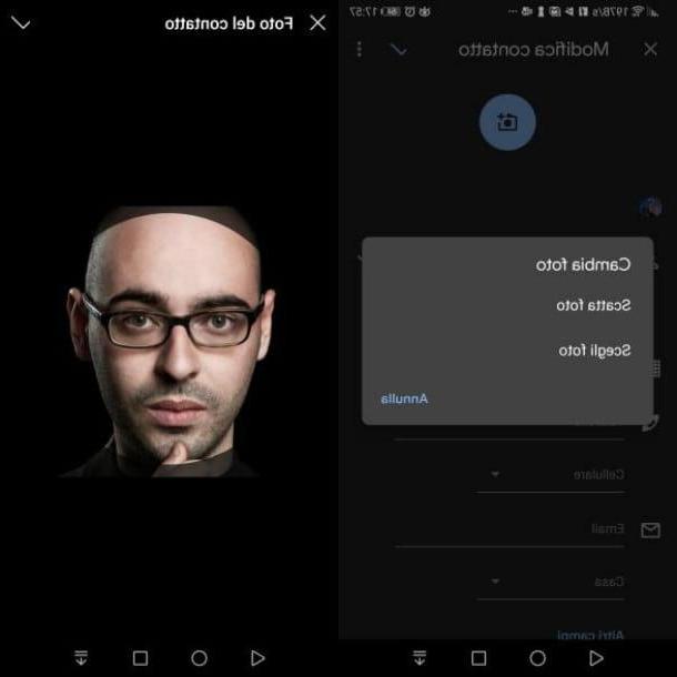 How to put photos on Huawei contacts