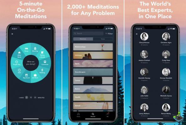 Os melhores aplicativos de meditação para iPhone