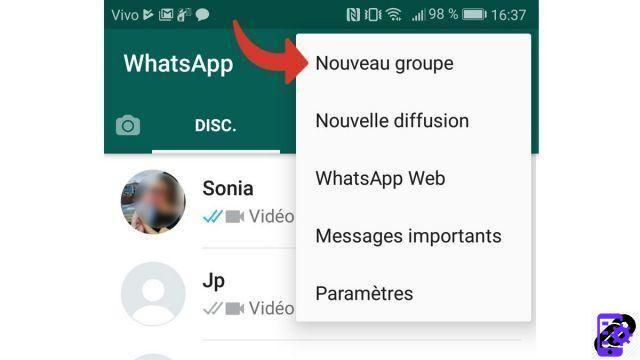 Como criar um grupo no WhatsApp?