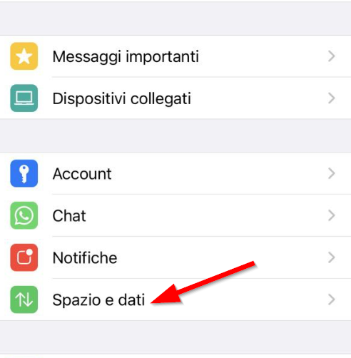 How not to automatically download photos and videos from Whatsapp to iPhone