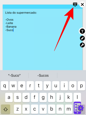 How to insert notes and post-its on the iPhone home screen