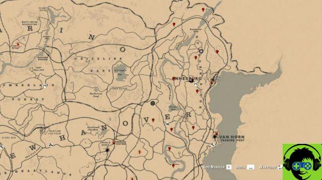 Where to find Harrietum Officinalis in Red Dead Online