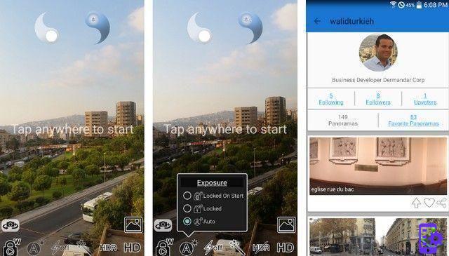 Le migliori app per fotocamere panoramiche per Android