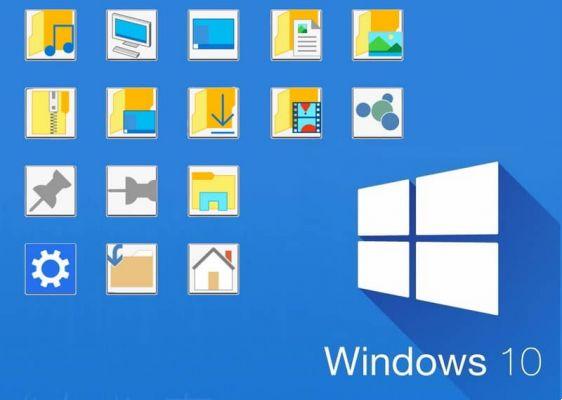 Cómo poner o mostrar iconos de escritorio en Windows 10