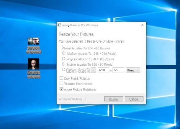 How to resize digital photos