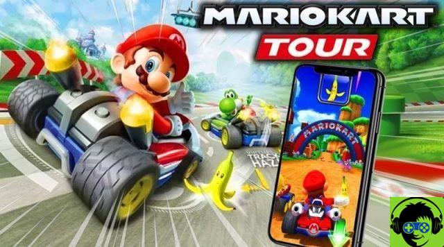 Como alterar as opções de direção no Mario Kart Tour