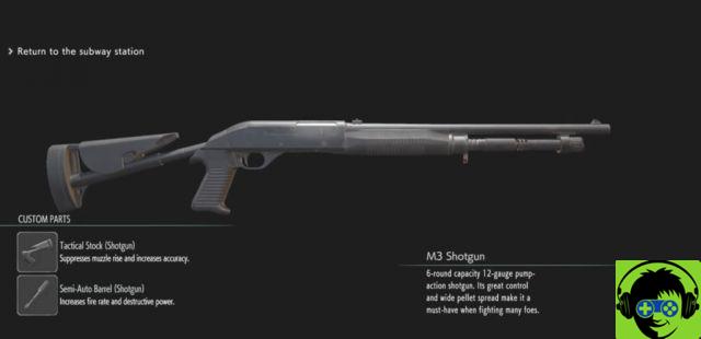 Resident Evil 3: Guía de Armas, Localización y Mejoras