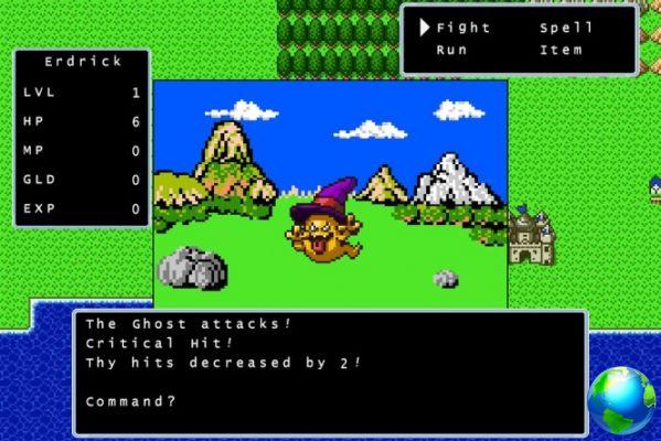 Trapaças e senhas do Dragon Quest NES