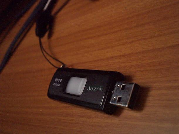 Come caricare foto su chiavetta USB