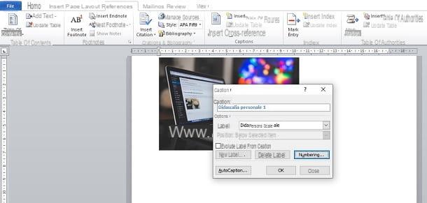 How to write on a picture in Word
