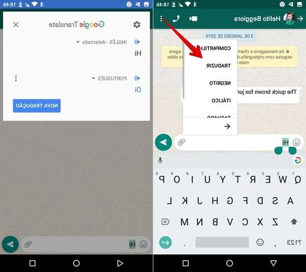 How to translate WhatsApp messages