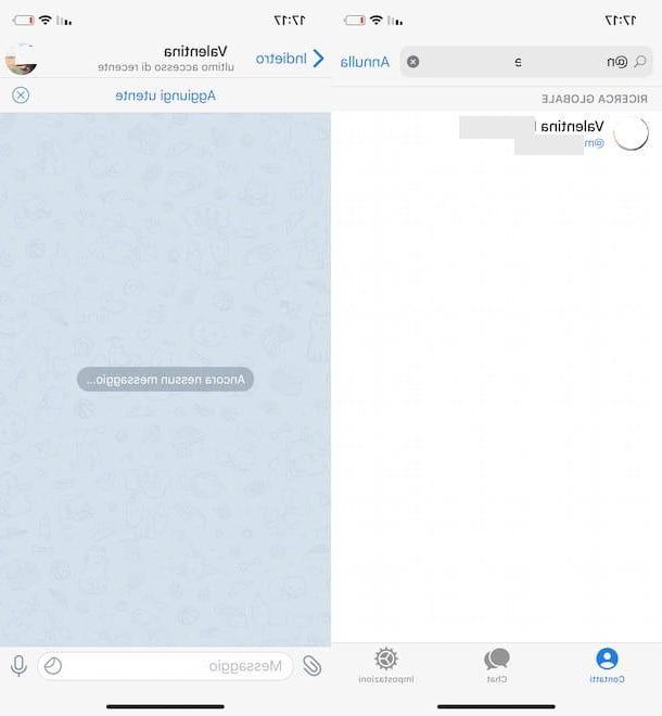 Cómo agregar contactos en Telegram