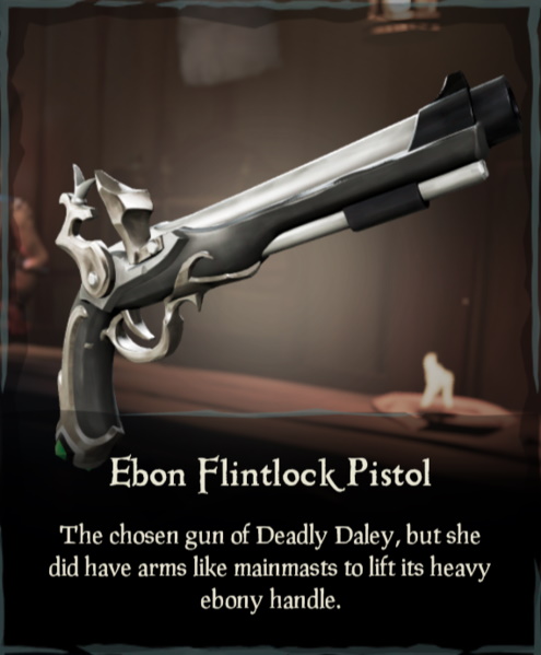 How to get the Ebon flintlock pistol in Sea of ​​Thieves