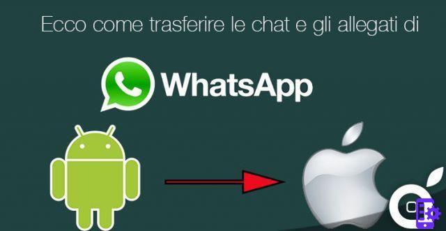 Passer Whatsapp d'iPhone à Android et vice versa